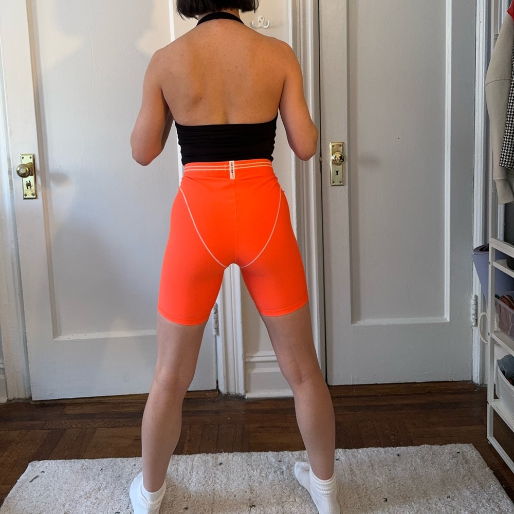 Adam Selman neon biker shorts, M, worn once